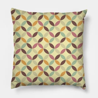 Geometric Circles Pattern Pillow