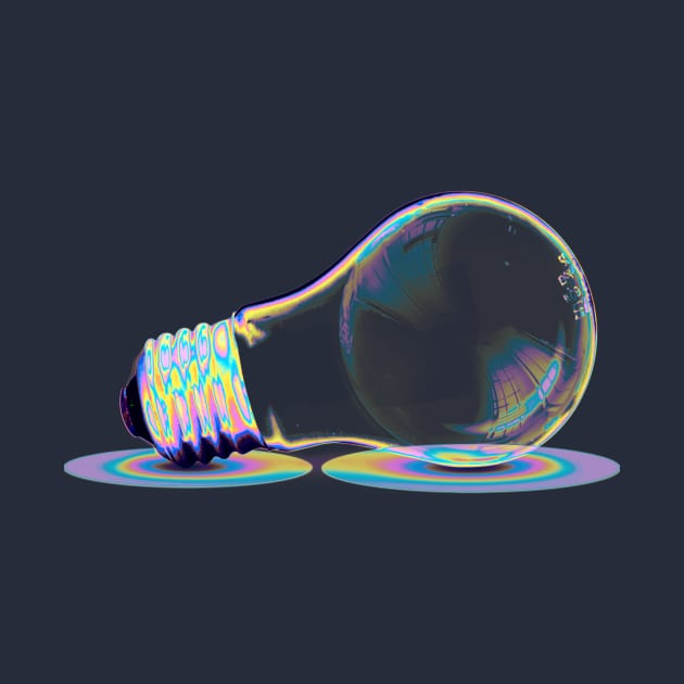 Holo Light Bulb Black by dinaaaaaah