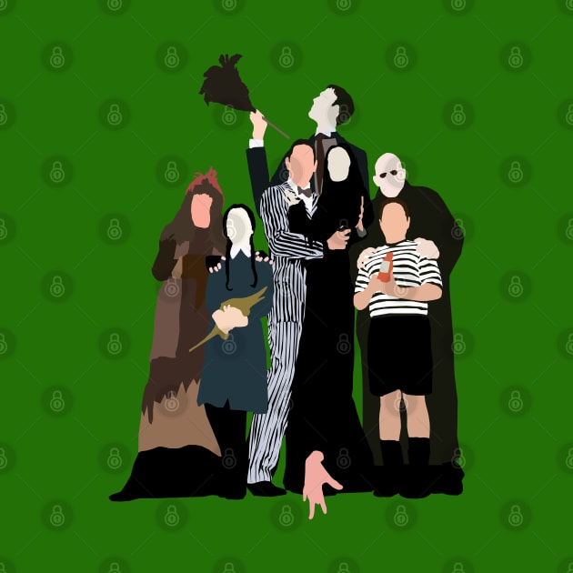 Minimalist Addams Family by sigsin