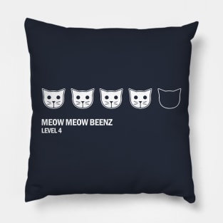 Meow Meow Beenz Level 4 Pillow