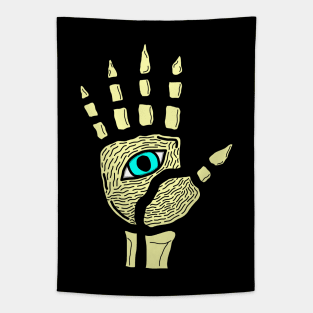 Bony Eye Hand Tapestry