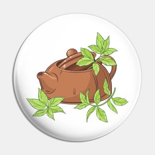 tea lover Pin