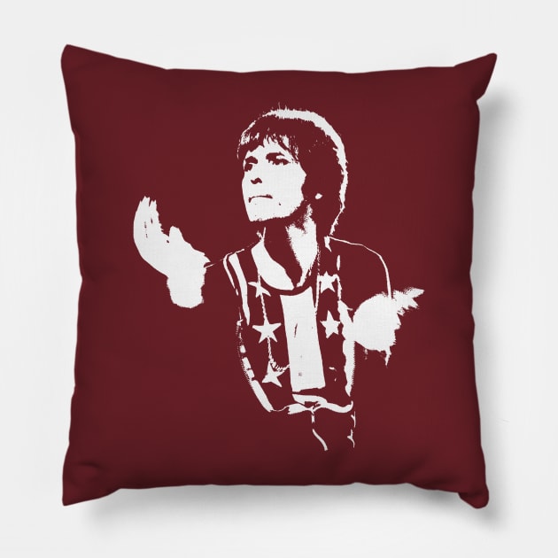 Cliff Richard On Stage Phot. Pillow by asheribtllo