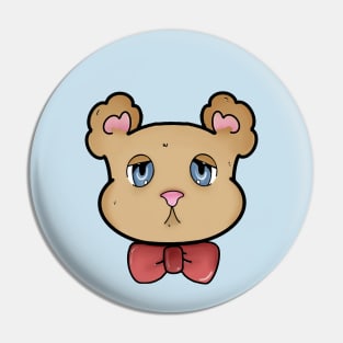 Sleepy Bear Pin