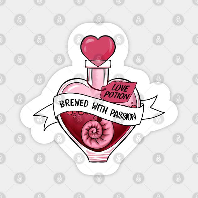 Love Potion Magnet by MZeeDesigns