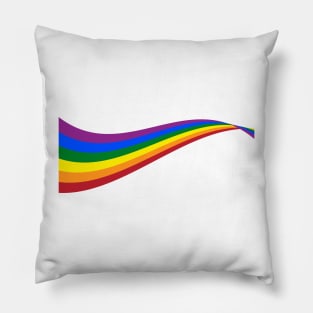 LGBT Pride Rainbow Design Pillow