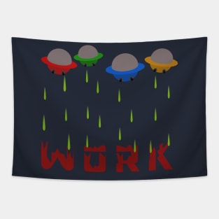 Destroy Work Tapestry