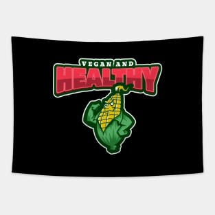 Vegan And Healthy Tapestry