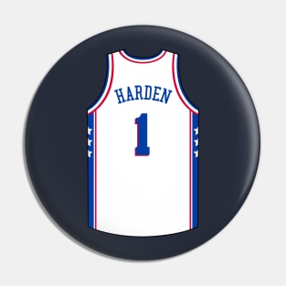 James Harden Philadelphia Jersey Qiangy Pin