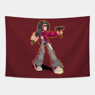 Style Brother Run and Gun Tapestry