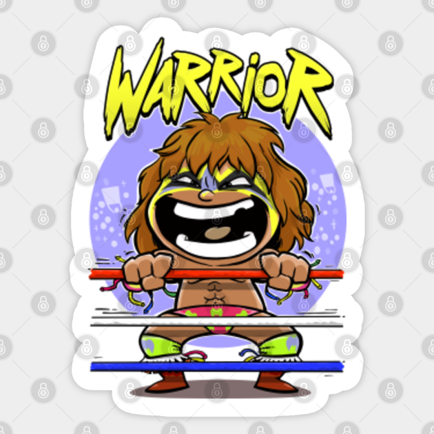 ultimate chibi warrior - Ultimate Warrior Chibi - Sticker