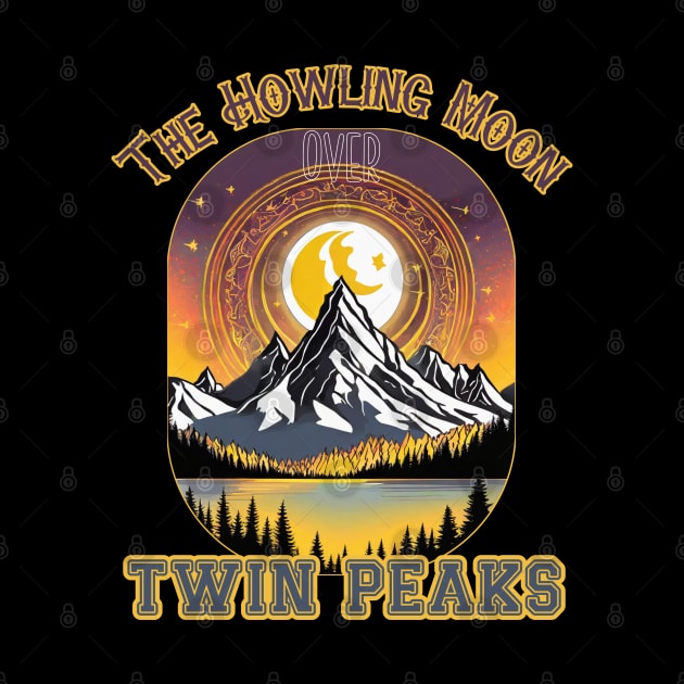 The Howling Moon Over Twin Peaks by FehuMarcinArt