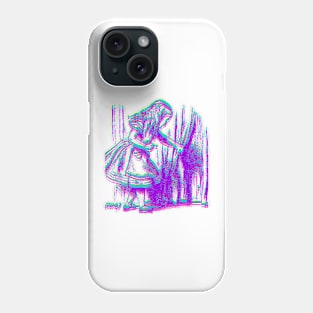 Alice In Wonderland trippy Phone Case