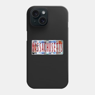 Massachusetts License Plates Phone Case