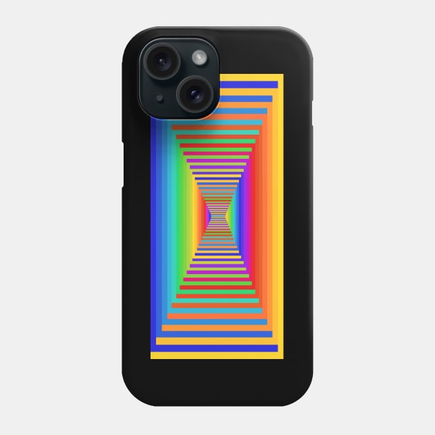 Spectral Fractal Pattern 2.1 Phone Case by Atomic Malibu