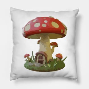 Mushroom Nostalgia Pillow