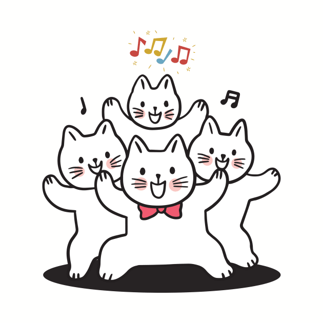 Dancing Cats by Kings Court