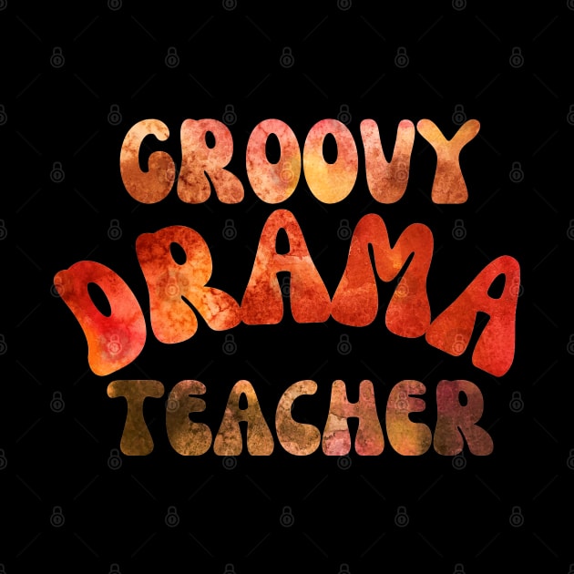 Groovy Drama Teacher Gift by Heartsake