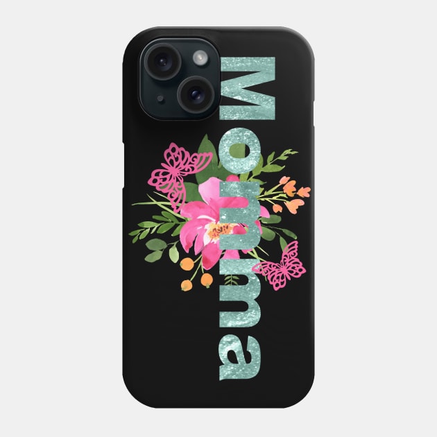 Beautiful Momma Floral Butterfly Design Phone Case by FloralButterflyDreams