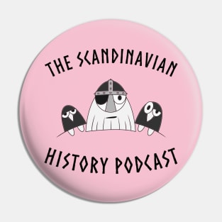 The Scandinavian History Podcast - Logo. Pin