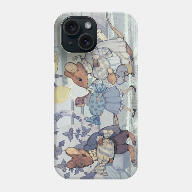 Mouse family Phone Case by rt0no