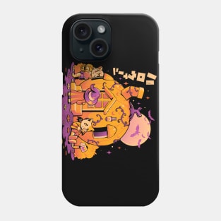 Purrpkin House - Cute Cat Halloween Gift Phone Case