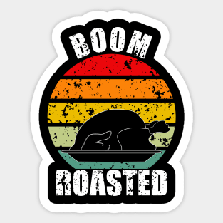 Boom Roasted Stickers for Sale