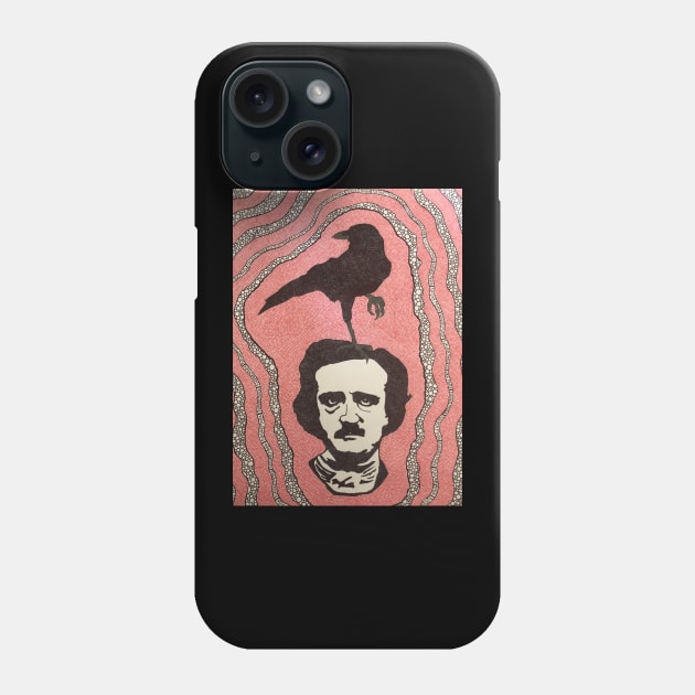 Poe Phone Case by BettyRoxx