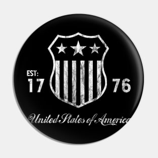 United States of Ameirca - Established 1776 Pin