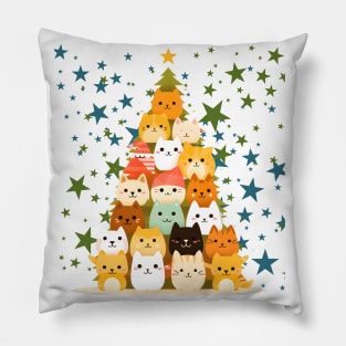 Tree Flat Kawaii Pillow