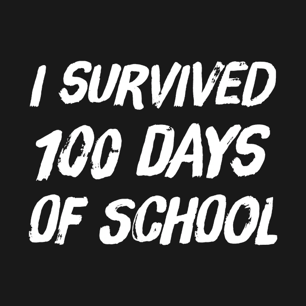 I survived 100 days of school by captainmood