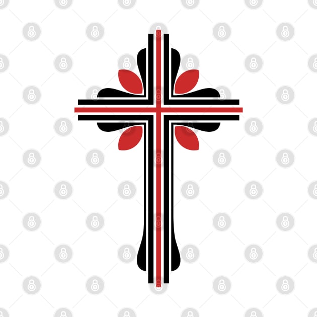 Cross of the Lord and Savior Jesus Christ, a symbol of crucifixion and salvation. by Reformer