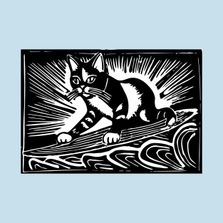 Surfer cat I T-Shirt