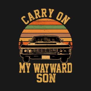 Supernatural Carry On My Wayward Son T-Shirt