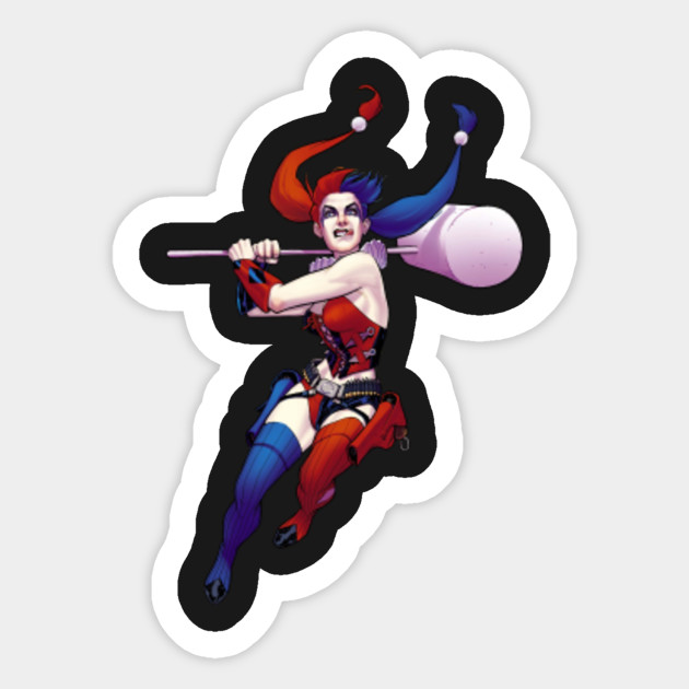 harley quinn harley quinn sticker teepublic