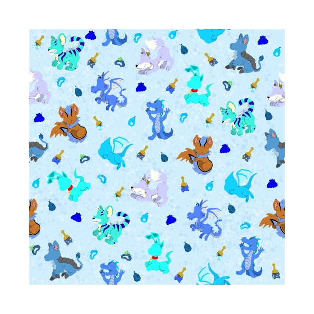 Blue Neopets by TheTallGrass