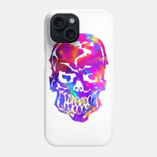 Rainbow Hippie Skull Phone Case