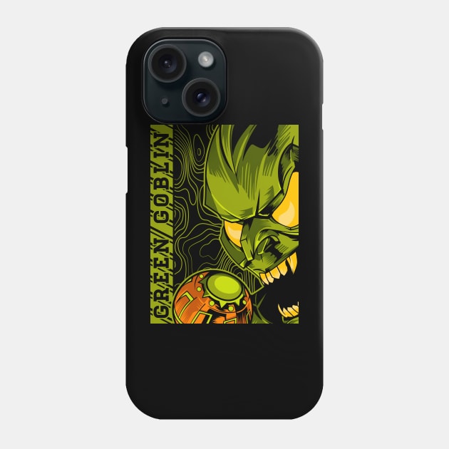green goblin Phone Case by tdK