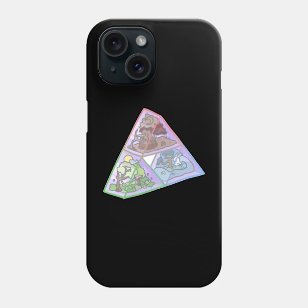 Triforce terrarium Phone Case by KaniaAbbi