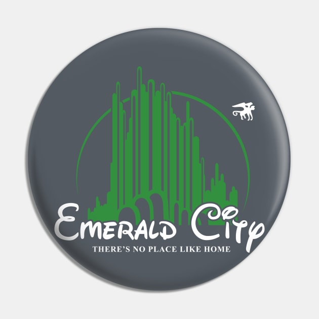 Emerald City Pin by Chicoloco