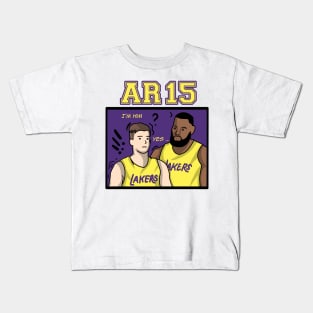 New Era T-shirt - Lakers - Black » Fast Shipping » Kids Fashion