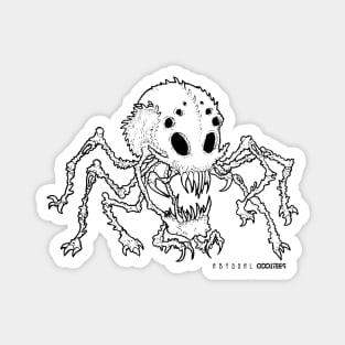 Skull Spider Magnet