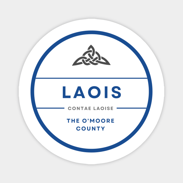 Laois, County and GAA Colours Magnet by TrueCelt