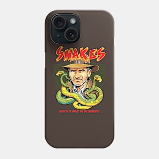 Indy Adventures with Snakes Phone Case