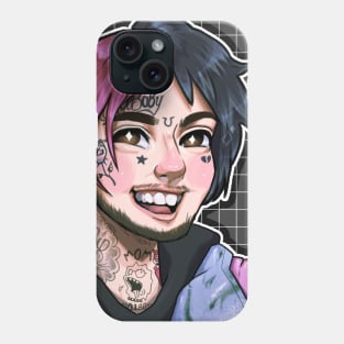 Lil Peep (black) Phone Case