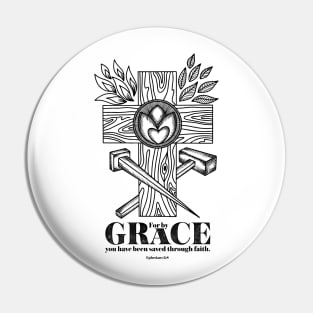 God's Grace Pin