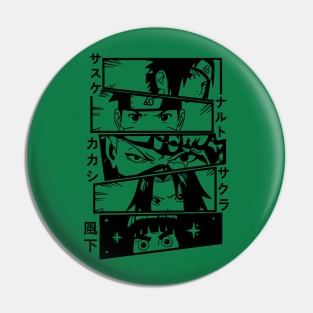 Anime super hero Pin