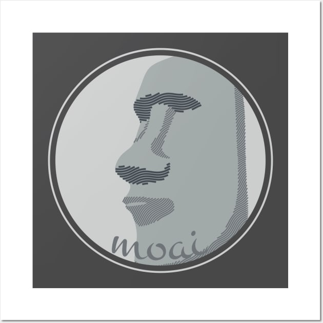 Moai - Moyai Emoji - Pillow