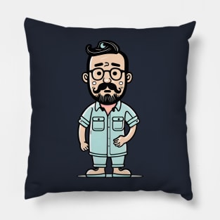 Rad Dad Rocket Pillow