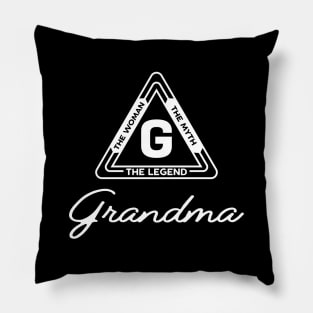 Grandma - The woman the myth the legend Pillow